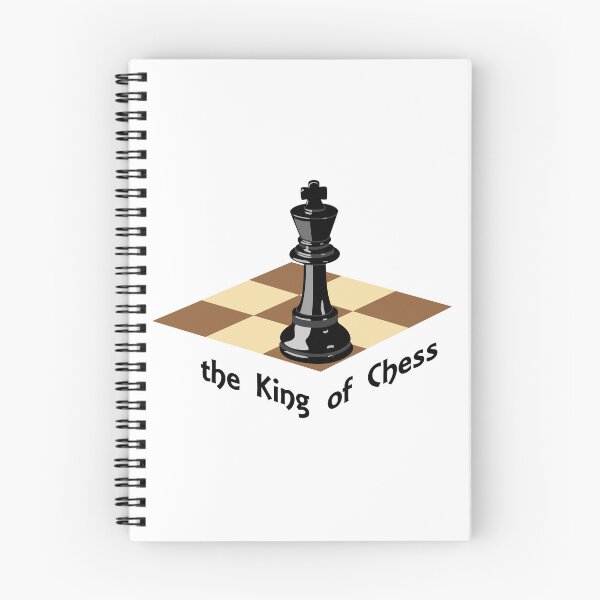 Item preview, The King Of Chess - black king chess piece on a chessboard designed and sold by SlumCity.