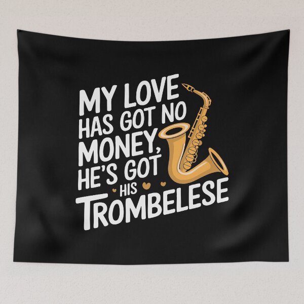 Item preview, Funny Musician Shirt Freed From Desire Trombone Lyric Parody designed and sold by w1ckerman.