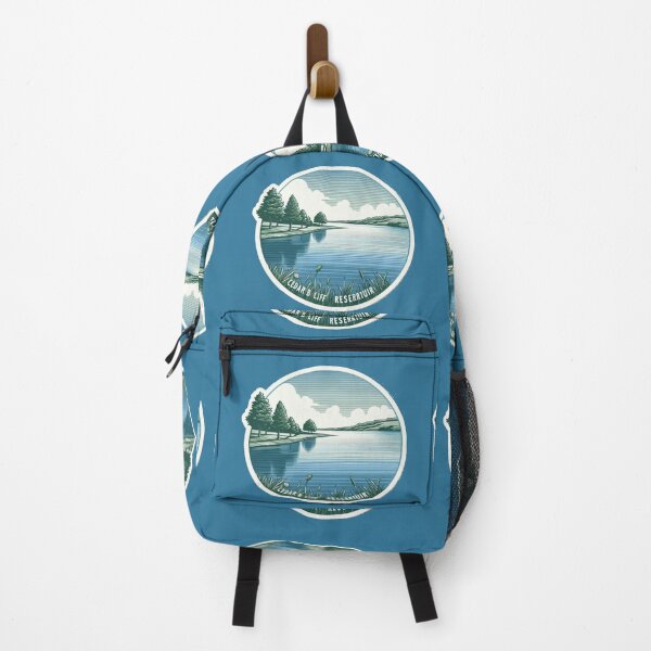 Item preview, Cedar Bluff Reservoir: 3D Sketch of Kansas's Serene Lake and Landscape,  designed and sold by PaintMeWorld.