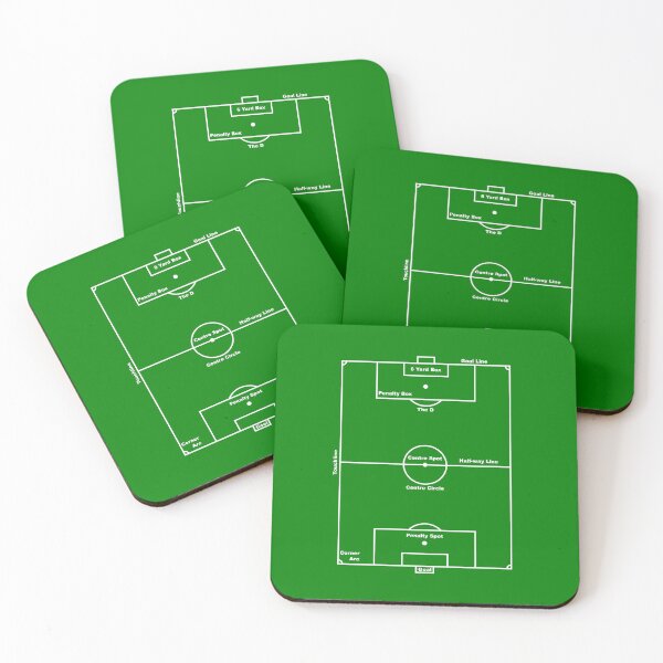 Item preview, Football Soccer Pitch Layout designed and sold by SlumCity.