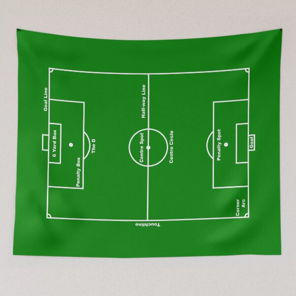 Item preview, Football Soccer Pitch Layout designed and sold by SlumCity.