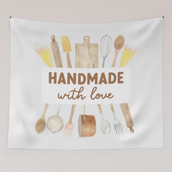 Item preview, Inspirational Quote Scandinavian Wood Kitchen Utensils Aesthetic designed and sold by Nature Hues.