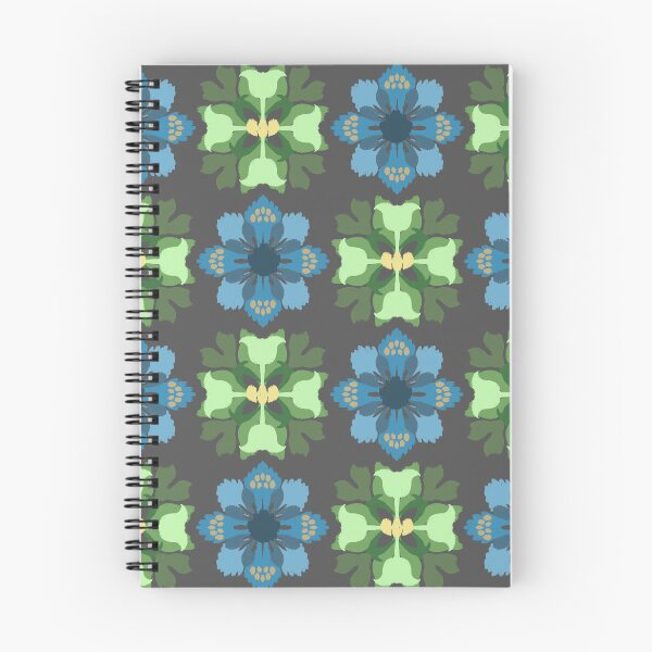 Item preview, Ikat vintage flower seamless pattern designed and sold by RIYA SIRI.