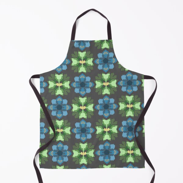 Item preview, Ikat vintage flower seamless pattern designed and sold by RIYA SIRI.