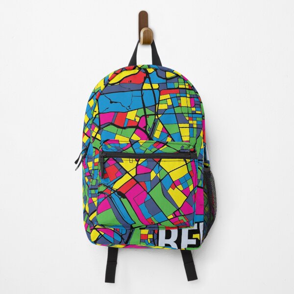 Item preview, Berlin Germany City Map Pop Art Germany Abstract Poster designed and sold by Stadify.