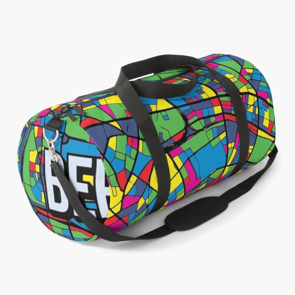 Item preview, Berlin Germany City Map Pop Art Germany Abstract Poster designed and sold by Stadify.