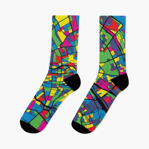 Item preview, Berlin Germany City Map Pop Art Germany Abstract Poster designed and sold by Stadify.