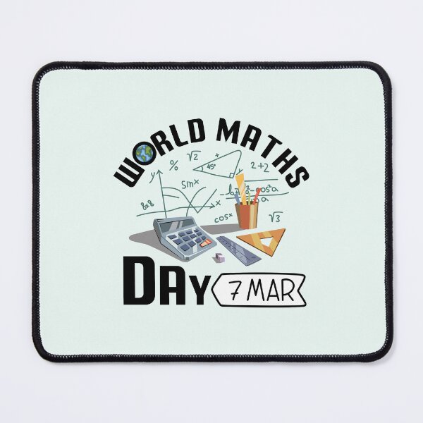 Item preview, 7 March World Maths Day - Wacky Holidays designed and sold by ChemicalXShop.