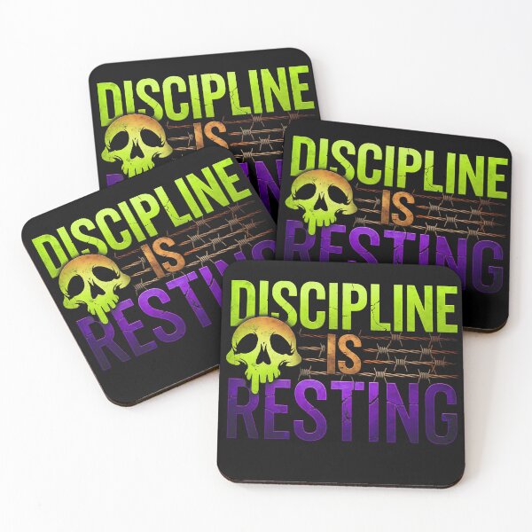 Item preview, Discipline is Resting designed and sold by FocusedPatterns.
