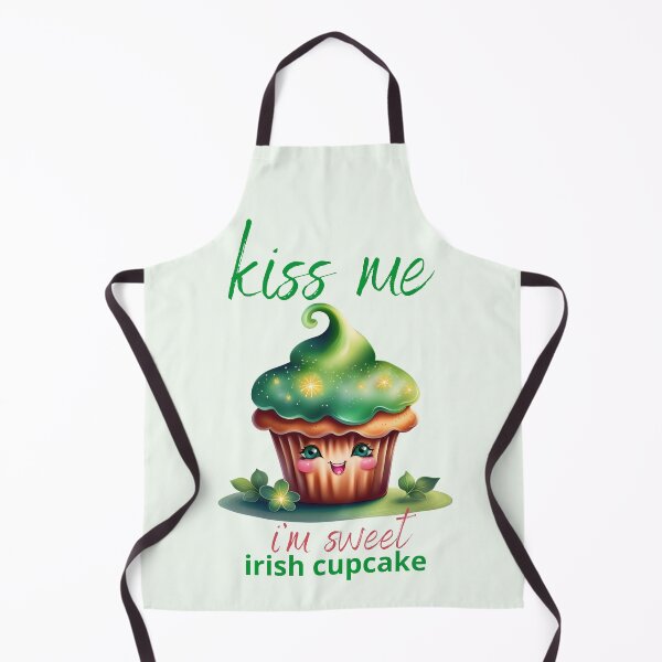 Item preview,  Cupcake St Patricks Day, Cupcake Lovers, Sweet Green Cupcake, Green Muffin, Kiss Me im Irish designed and sold by KolorellaS.
