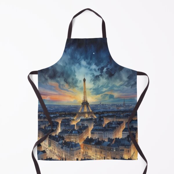Aperçu de l'œuvre Coucher de soleil à Paris créée et vendue par GasconyPassion.