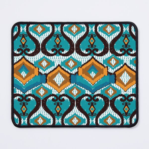 Item preview, Ikat geometric hand drawn seamless pattern. designed and sold by RIYA SIRI.