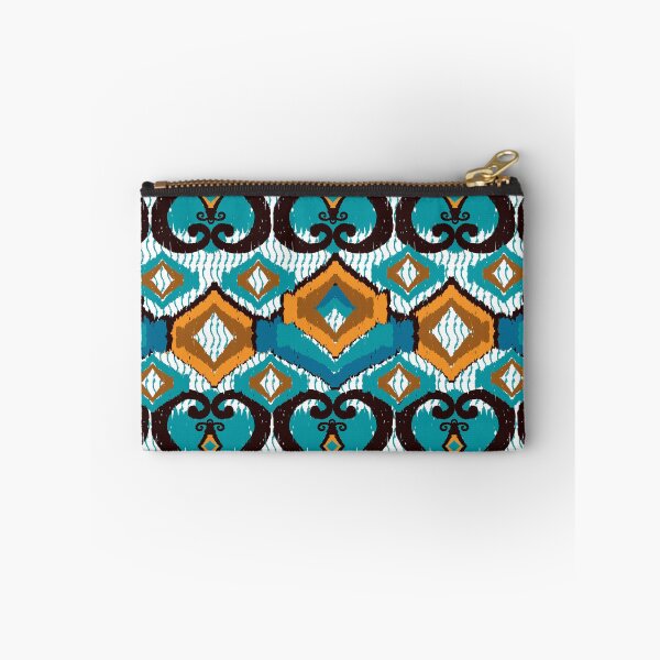 Item preview, Ikat geometric hand drawn seamless pattern. designed and sold by RIYA SIRI.