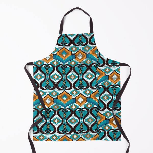 Item preview, Ikat geometric hand drawn seamless pattern. designed and sold by RIYA SIRI.