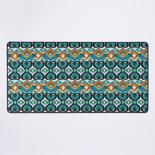 Item preview, Ikat geometric hand drawn seamless pattern. designed and sold by RIYA SIRI.