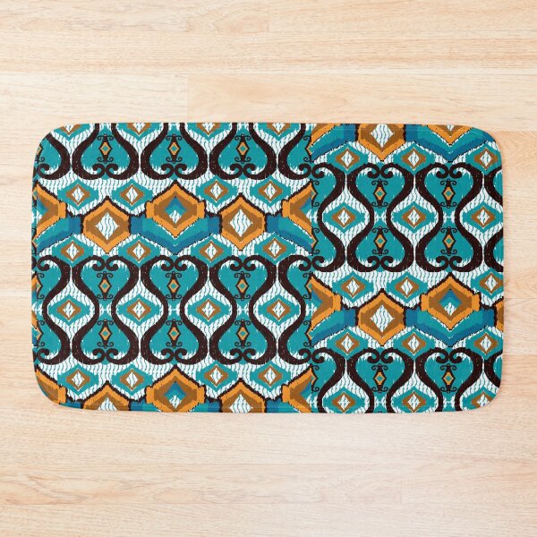 Item preview, Ikat geometric hand drawn seamless pattern. designed and sold by RIYA SIRI.