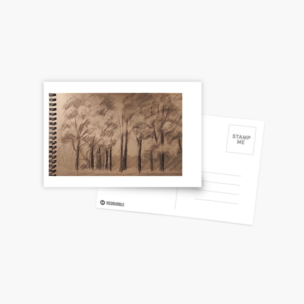 Vista previa del artículo con la obra «Postal», diseñado y vendido por MissOtt.