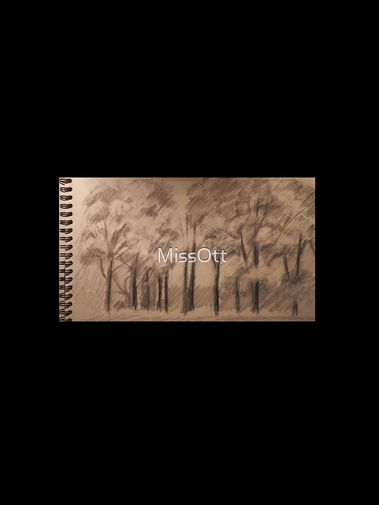 Imagen 4 de 4, Funda de iPhone con la obra Bocetos de arboles, diseñada y vendida por MissOtt.