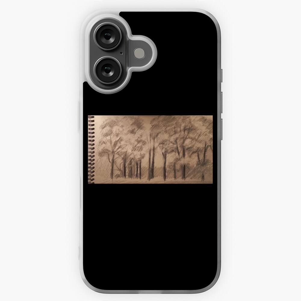 Vista previa del artículo con la obra «Funda blanda para iPhone», diseñado y vendido por MissOtt.