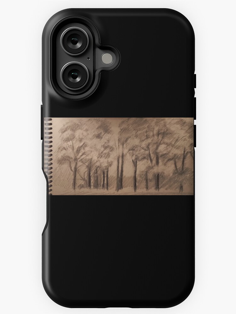 Imagen 1 de 4, Funda de iPhone con la obra Bocetos de arboles, diseñada y vendida por MissOtt.
