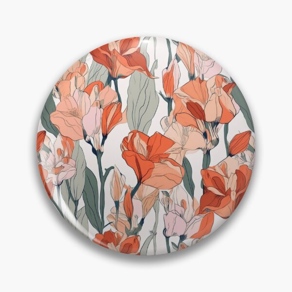 Item preview, Floral Elegance, Orange Amaryllis designed and sold by PigmeArt.