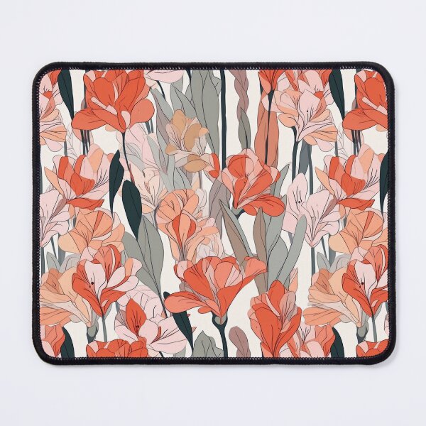 Item preview, Copy of Floral Elegance, Orange Red Amaryllis designed and sold by PigmeArt.