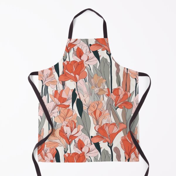Item preview, Copy of Floral Elegance, Orange Red Amaryllis designed and sold by PigmeArt.