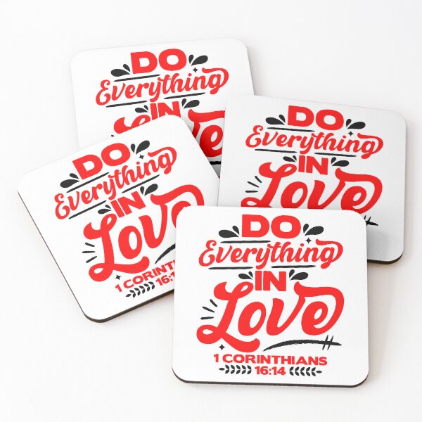 Item preview, 1 Corinthians 16:14 Do Everything In Love designed and sold by plushism.