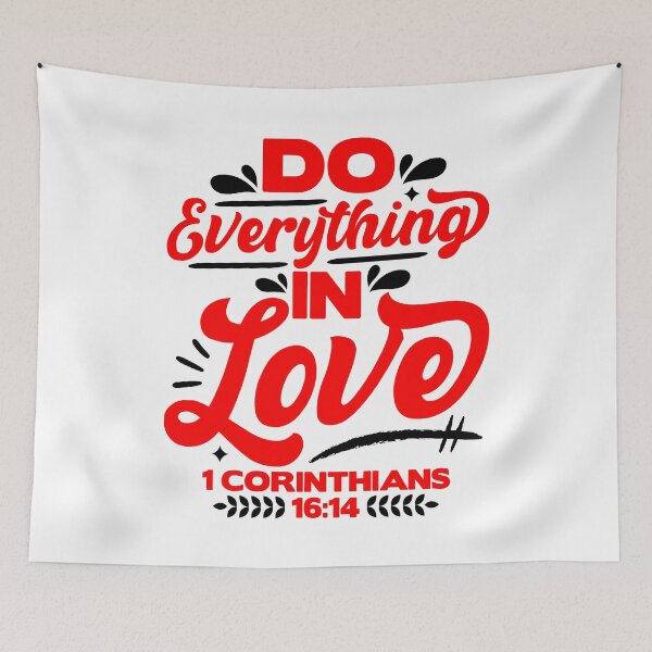 Item preview, 1 Corinthians 16:14 Do Everything In Love designed and sold by plushism.