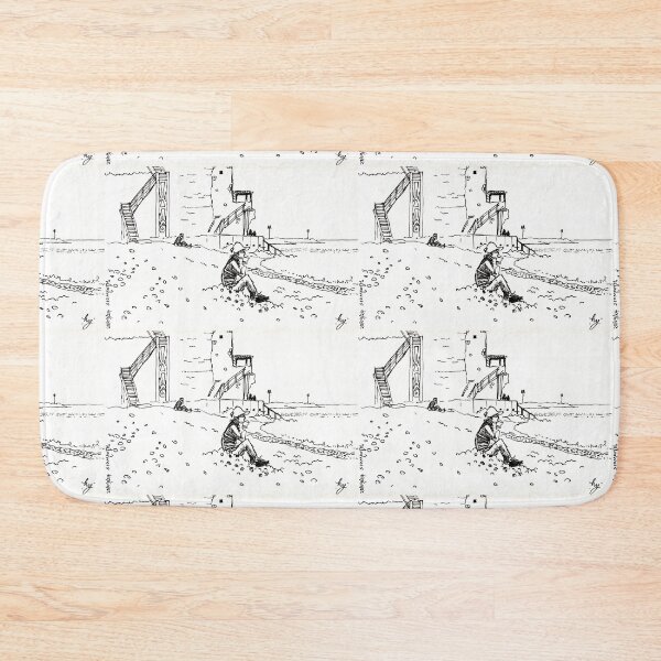 Item preview, Jacobs Ladder beach Sidmouth drawing designed and sold by MikeJory.