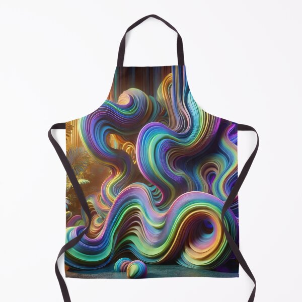 Item preview, Flowing shapes in the play of colors designed and sold by Sigtrix.