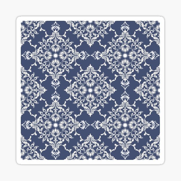 Item preview,  Ikat vintage Baroque or Rococo style, hand drawn. designed and sold by RIYA SIRI.