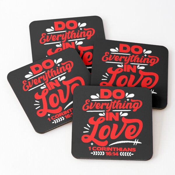 Item preview, 1 Corinthians 16:14 Do Everything In Love designed and sold by plushism.