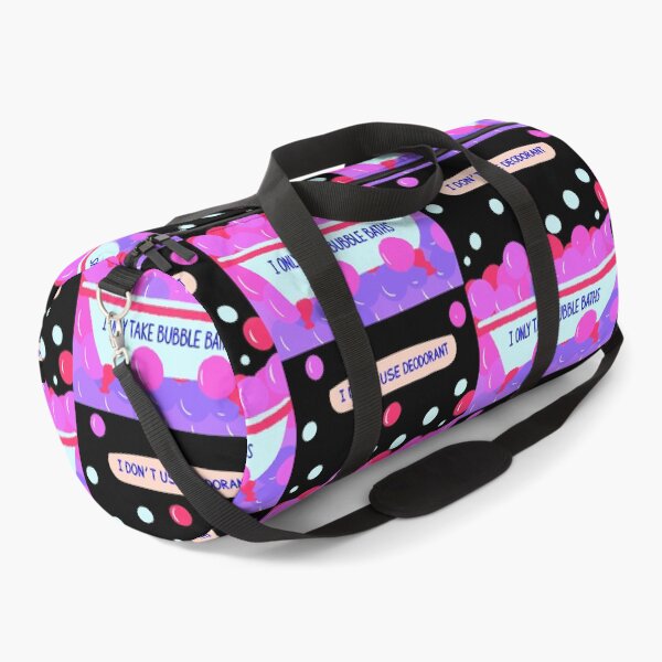 Item preview, I Only Take Bubble Baths - Funky pink bubbles designed and sold by pixelated_echoes.
