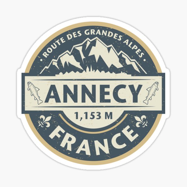 Vista previa del artículo con la obra «Annecy, Ruta de los Grandes Simios, Francia», diseñado y vendido por studio838.