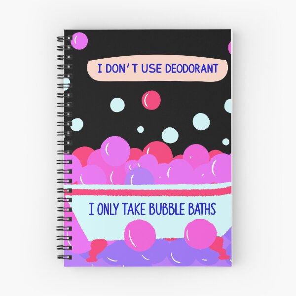 Item preview, I Only Take Bubble Baths - Funky pink bubbles designed and sold by pixelated_echoes.