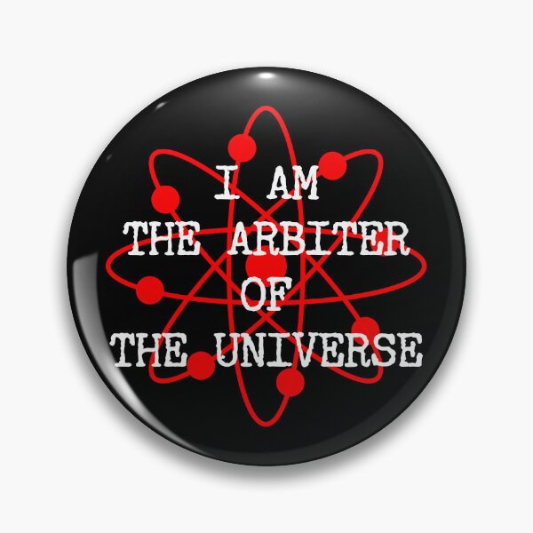 Item preview, Arbiter of the Universe designed and sold by SlumCity.