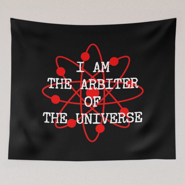 Item preview, Arbiter of the Universe designed and sold by SlumCity.