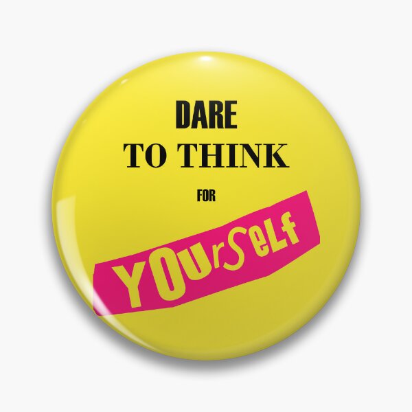 Item preview, Dare To Think For Yourself designed and sold by SlumCity.