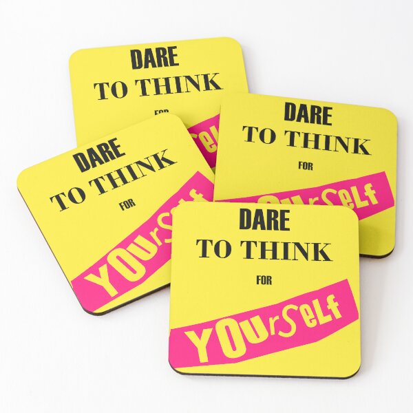 Item preview, Dare To Think For Yourself designed and sold by SlumCity.