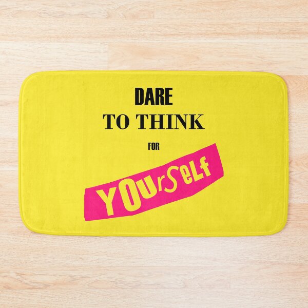 Item preview, Dare To Think For Yourself designed and sold by SlumCity.