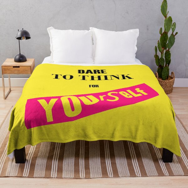 Item preview, Dare To Think For Yourself designed and sold by SlumCity.