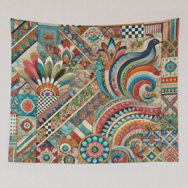 Item preview, Colorful Patchwork of Fantasy designed and sold by Sigtrix.
