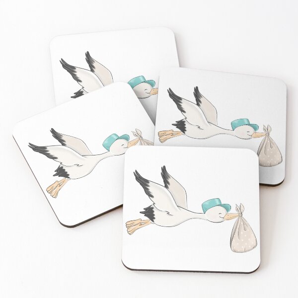 Item preview, Stork It's a Boy or Girl Gender Reveal Party Baby Shower First Communion Baptism Birthday Party designed and sold by CreativeBu.