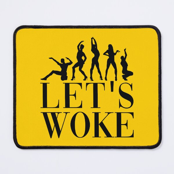 Item preview, Let's Woke - in black designed and sold by gayishdesign.
