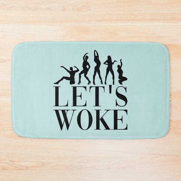 Item preview, Let's Woke - in black designed and sold by gayishdesign.