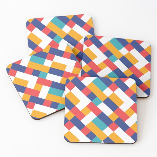 Item preview, Bauhaus stylish pattern. designed and sold by Fat Fish Canvas.