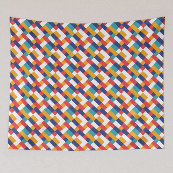 Item preview, Bauhaus stylish pattern. designed and sold by Fat Fish Canvas.