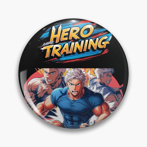 Item preview, Anime Gym Shirt - Training with Heroes designed and sold by Laugh & Rewind .