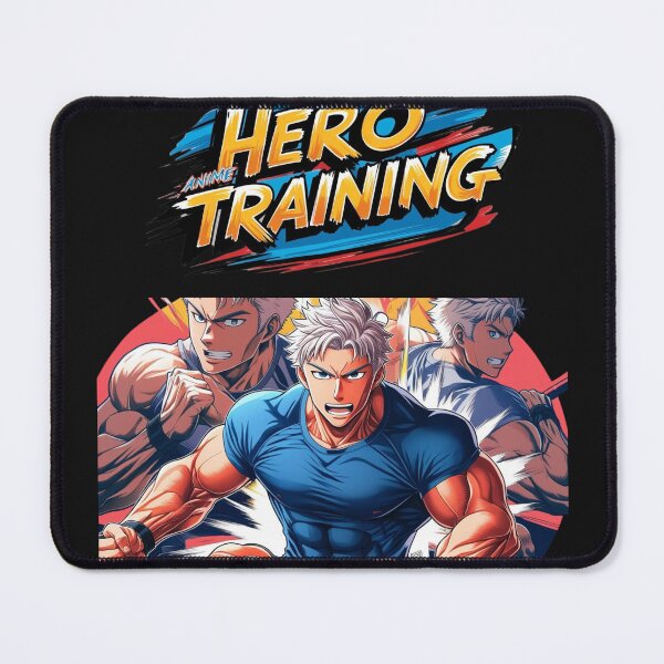 Item preview, Anime Gym Shirt - Training with Heroes designed and sold by Laugh & Rewind .